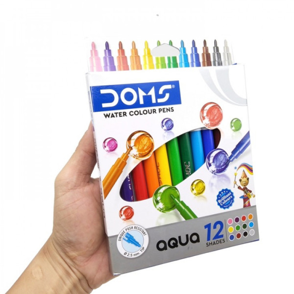 الوان doms خشب 12 لون AQUA رقم 7265
